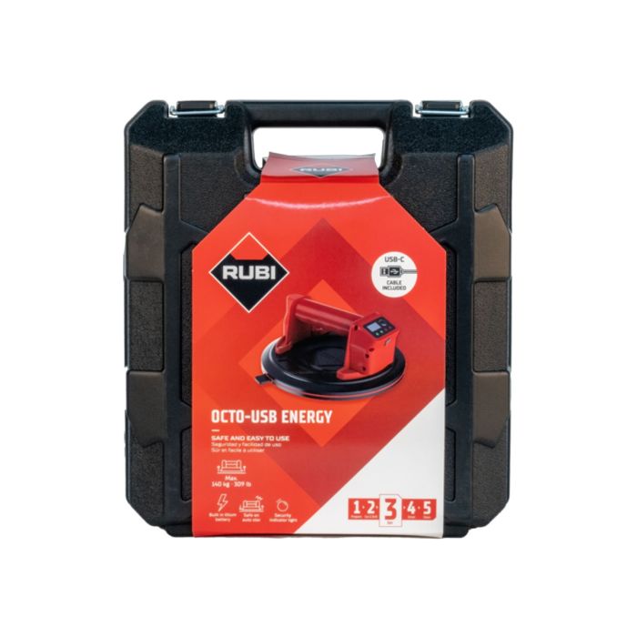 Rubi 66967 Octo-USB Energy Suction Cup