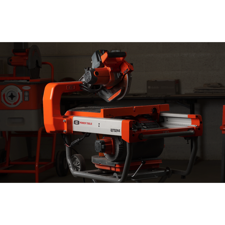 iQ Power Tools iQTS244 Dry-Cut Dustless Tile Saw with X-Stand