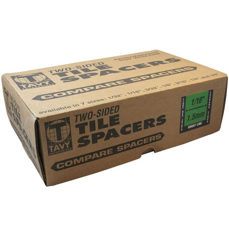 Tavy 1/16" Green Tile Spacers (500/box)