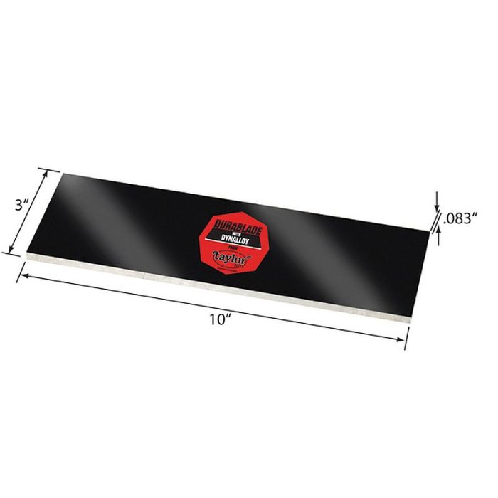 Taylor Tools 165.10.00 3 x 10 x .083 Bronco Blade