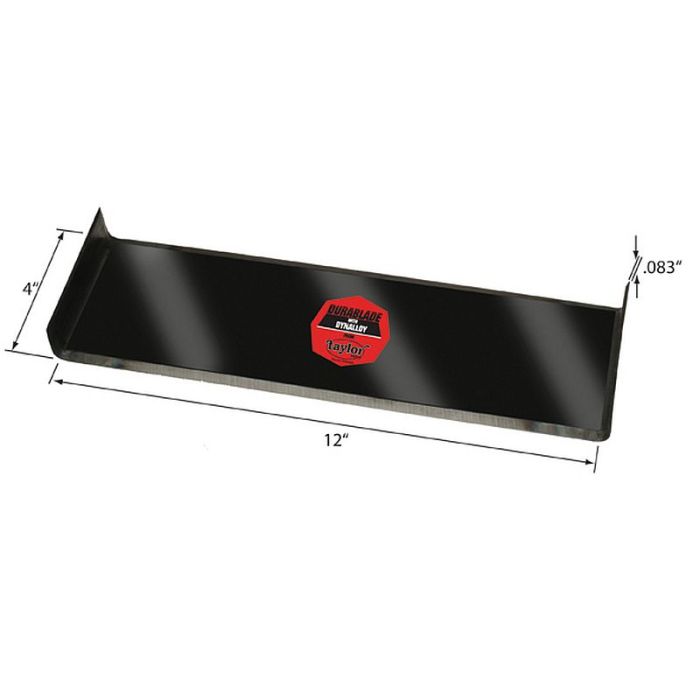 Taylor Tools 266.12.SD.DE 4 x 12 x .083 Self-Dicing Double Edge Bronco Blade