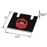 Taylor Tools 303.01 3-1/2" Spud Bar Blade