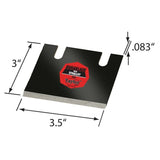 Taylor Tools 403.01 3" x .083" Spud Bar Blade