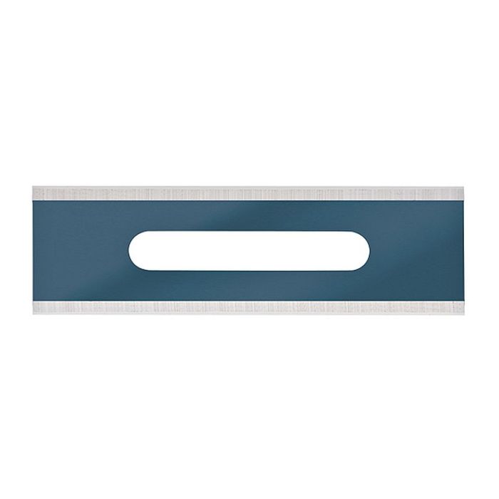 Traxx TXB-0023 .017" HD Blue Square Corner Slotted Carpet Blades (100 Pack)