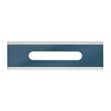 Traxx TXB-0023 .017" HD Blue Square Corner Slotted Carpet Blades (100 Pack)