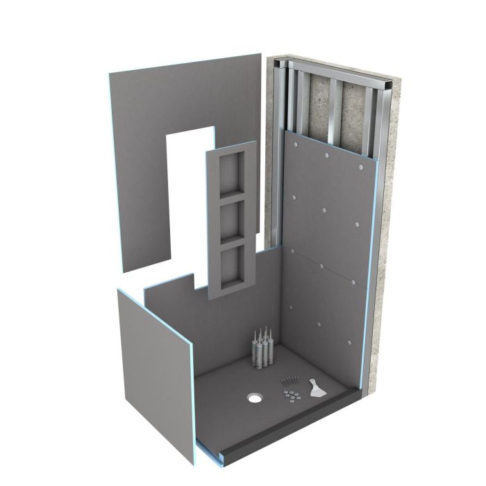 Wedi Fundo Primo Waterproof Shower Kit