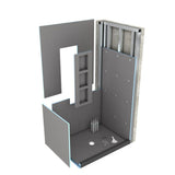Wedi Fundo Primo Waterproof Shower Kit