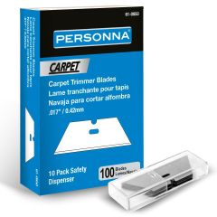Personna 61-0850 .017" Carpet Trimmer Blades (100 Pack)