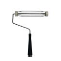 Dynamic 00277 9" x 1/4" Shank 4-Wire Standard Roller Frame w/Black Handle