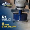 QEP 10475 Xtreme 4" (102 mm) Pro Diamond Grinder Hole Saw