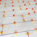 QEP 99781 LASH 1/8" Flat Tile Leveling Clips (100/Bag)