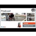 Ardex Rover Rolling Barrel Cart