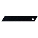 OLFA LBB-10B 18mm 8-Pt Ultra-Sharp Black Heavy-Duty Snap-Off Blade, Pack of 10