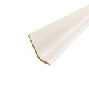 Burke 060 1-1/2" White Self-Stick Tub Molding, 5' Length