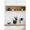 GTS White Glazed Porcelain 4" Diamond Tile, 12" x 12"