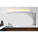 GTS White Glazed Porcelain 4" Hexagon Tile, 12" x 12"