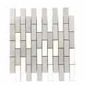 GTS Sand Porcelain Vertical Brick, 12" x 12"