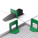 Gundlach GLS-132 1/32" White GLS Tile Leveling Clips (250/Bag)