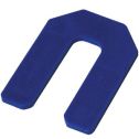 Gundlach HTS-18 1/8" Blue Horseshoe Tile Spacers (100/bag)