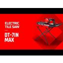 Rubi DT-7" MAX Portable Tile Saw w/Stand