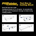ProKnee Standard Treadman with Tool Box/Cutting Block