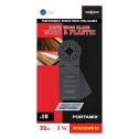 Portamix Starlock 1 1/4" Rapid Wood Multi-Tool Blade (10 Pack)