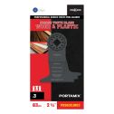 Portamix Starlock 2 1/2" Coarse Tooth Multi-Tool Blade (3 Pack)