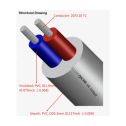 Illuminiche Low Voltage Wire 25' (No Harness)