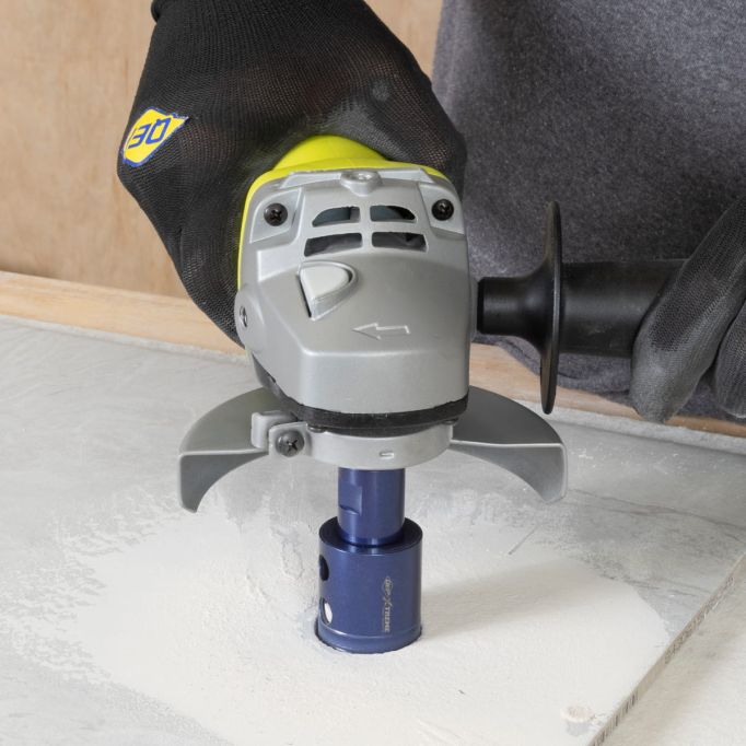 QEP 10472 Xtreme 1-3/8" Diamond Hole Saw for Grinders