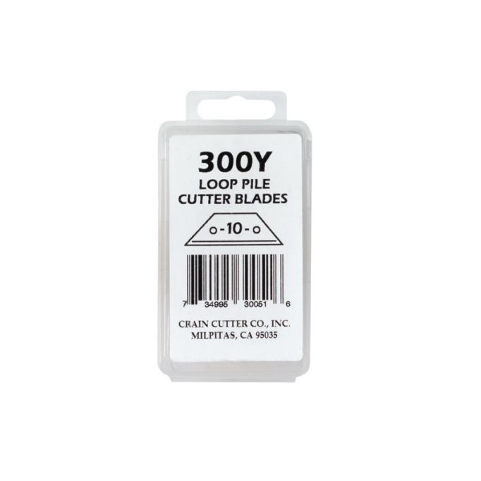 Crain 300Y Loop Pile Cutter Blades (10 pack)
