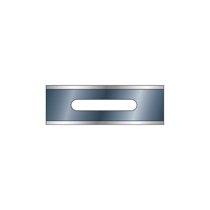 Floor Dot 04-3023 .017" HD Blue Slotted Square Blades (100 Pack)
