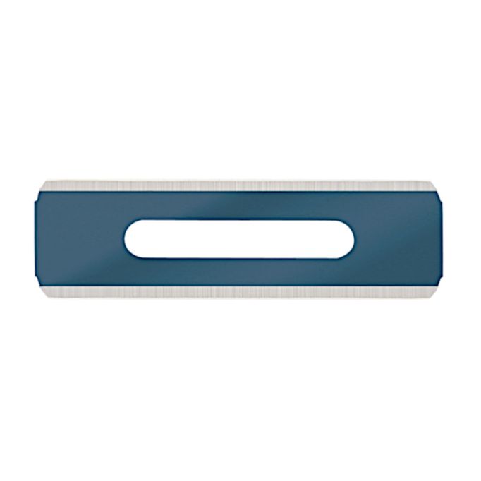 Personna 61-0217 .017" HD Blue Round Corner Slotted Carpet Blades (100 Pack)