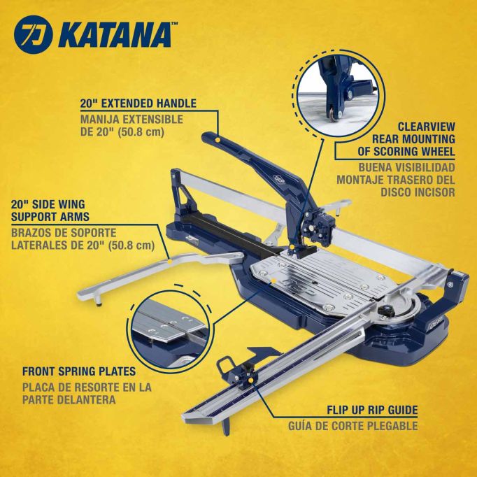 QEP Katana Single Rail Tile Cutter