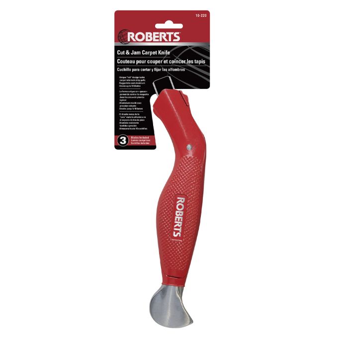 Roberts 10-220 Cut & Jam Carpet Knife