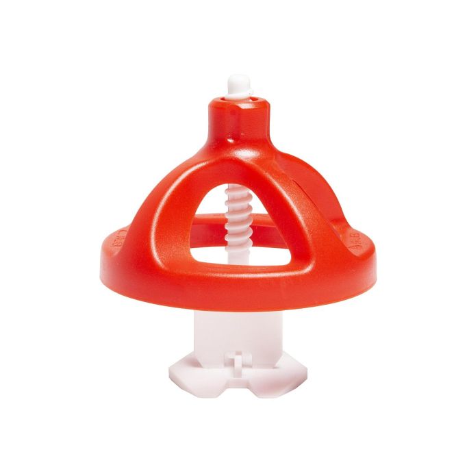 Rubi 1/16" Cyclone Level System Flat Base Clips (100/Bag)