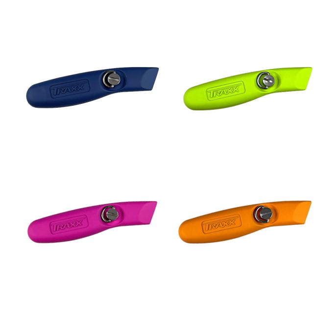 Traxx TTX-6711 Multi-Color Non-Slip Utility Knife
