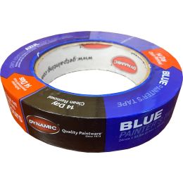 Dynamic .94" (24mm) x 60yd Premium Painters Blue Masking Tape