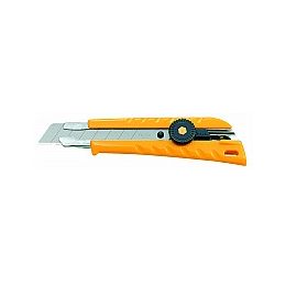 OLFA L-1 18mm 8-Pt Classic Ratchet-Lock Heavy-Duty Snap-Off Utility Knife 
