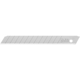 OLFA AB-50B 9mm 13-Pt Silver Precision Snap-Off Blade, Pack of 50