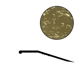 Futura 1-1/2" Bright Brass Binder Bar, 12' Length