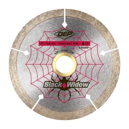 QEP 6-4008BW Black Widow 4" Diamond Blade
