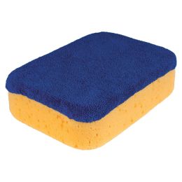 QEP 70010 Microfiber Polishing Sponge for Grouting & Cleaning - 7.5" x 5.5"
