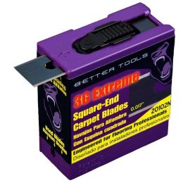 Better Tools 20102N Square End Carpet Blades (100 Pack)