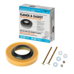 Black Swan 04425 Flange & Gasket w/Brass Bolt Kit