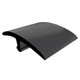 Burke 935 Super 2" Snap-Down T Molding, 12' Length