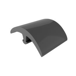 Burke 940 Standard Edge Snap-In T Molding, 12' Length