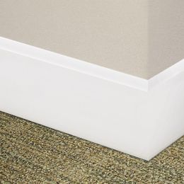 Burke Simple 4-1/4" Edge Effects Sculptured Wall Base