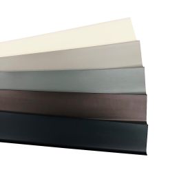 BurkeBase Type TV 1/8" Coved Vinyl Wall Base, 4" x 4' Length