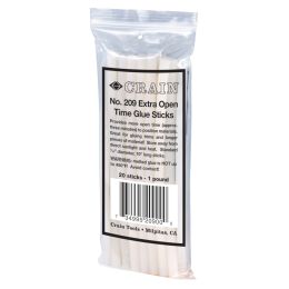 Crain 209 Extra Open Time Glue Sticks (20 Pack)