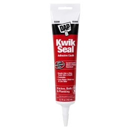 DAP 5.5oz Clear Kwik Seal Kitchen & Bath Adhesive Caulk